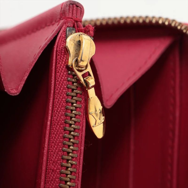 Louis Vuitton Suite Monogram Zippy Wallet M90123 Leather Long Wallet Round