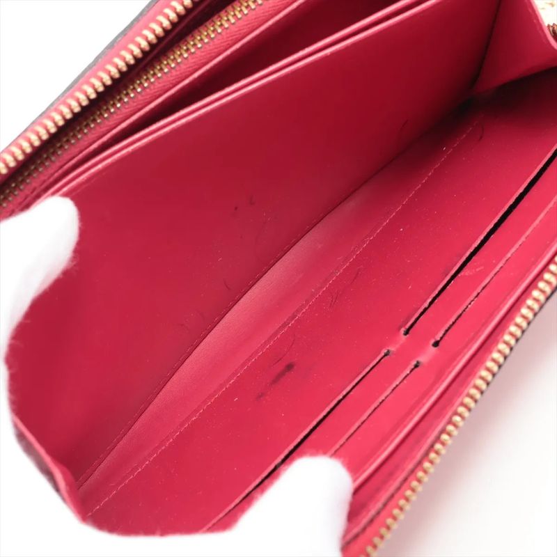 Louis Vuitton Suite Monogram Zippy Wallet M90123 Leather Long Wallet Round