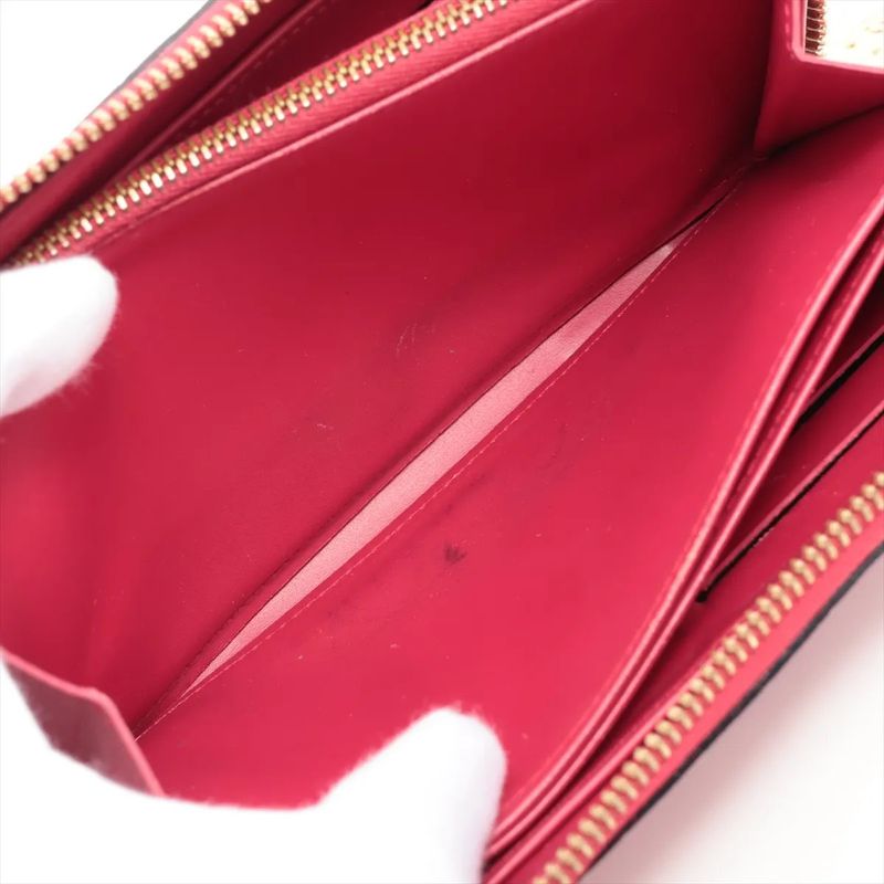 Louis Vuitton Suite Monogram Zippy Wallet M90123 Leather Long Wallet Round