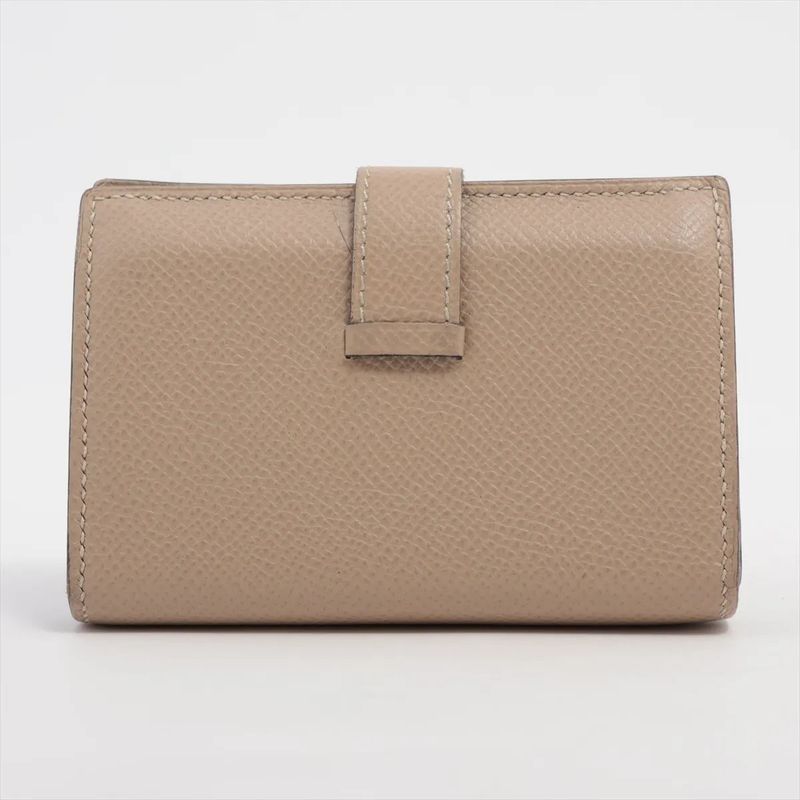 Hermes X Mark Bearn Mini Vaux Epson Leather Card Case Trench Business Card