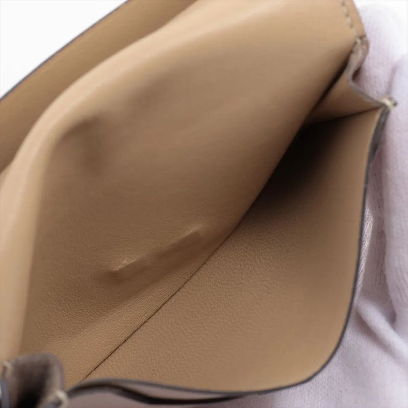 Hermes X Mark Bearn Mini Vaux Epson Leather Card Case Trench Business Card