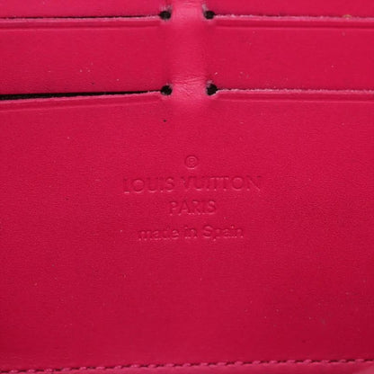 Louis Vuitton Vernis Ikat Flower Zippy Wallet M90019 Leather Long Wallet Round