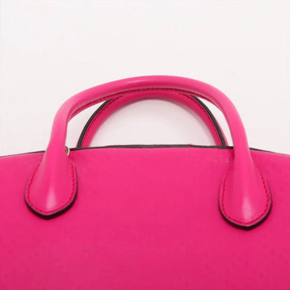 Gucci Bright Diamante 354224 Leather 2WAY Handbag Crossbody Tote Shoulder Pink