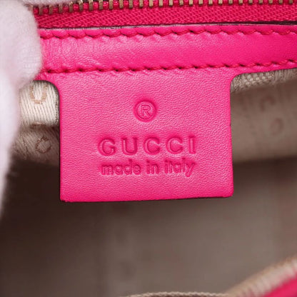 Gucci Bright Diamante 354224 Leather 2WAY Handbag Crossbody Tote Shoulder Pink