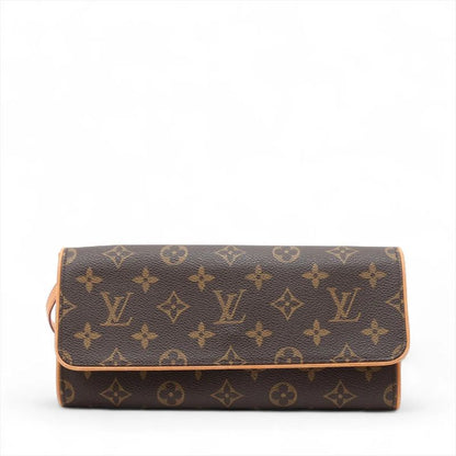 Louis Vuitton Monogram Pochette Twin GM M51852 Leather Shoulder Bag Crossbody