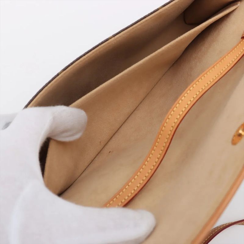 Louis Vuitton Monogram Pochette Twin GM M51852 Leather Shoulder Bag Crossbody