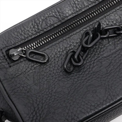 Louis Vuitton Taurillon Pochette Volga With RFID M55703 Leather Second Bag