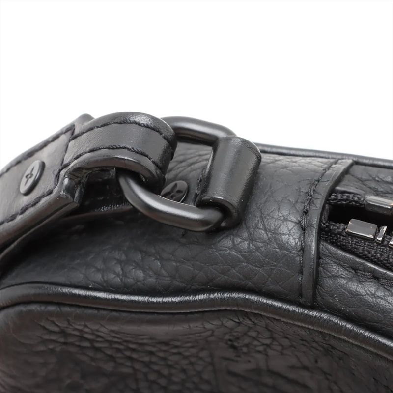 Louis Vuitton Taurillon Pochette Volga With RFID M55703 Leather Second Bag