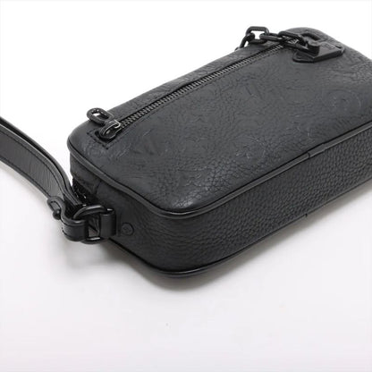 Louis Vuitton Taurillon Pochette Volga With RFID M55703 Leather Second Bag