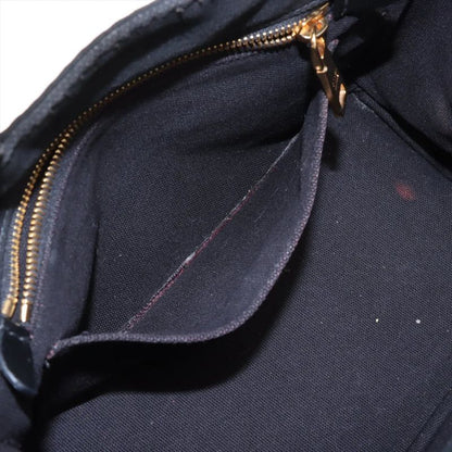 Prada Canapa Tote Bag Shoulder Hand Black Women's Brand MMM Cx51-7