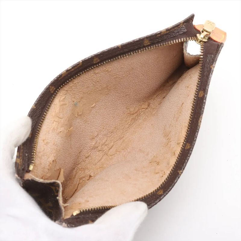 Louis Vuitton Monogram Bucket GM M42236 Leather Tote Bag Shoulder Hand A4