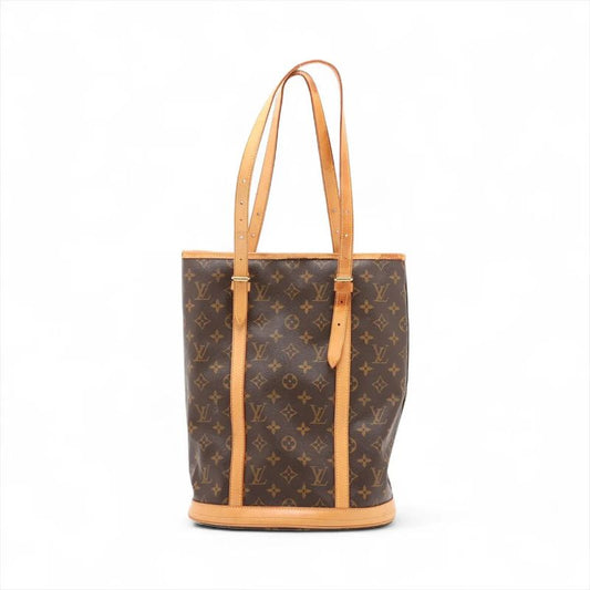 Louis Vuitton Monogram Bucket GM M42236 Leather Tote Bag Shoulder Hand A4
