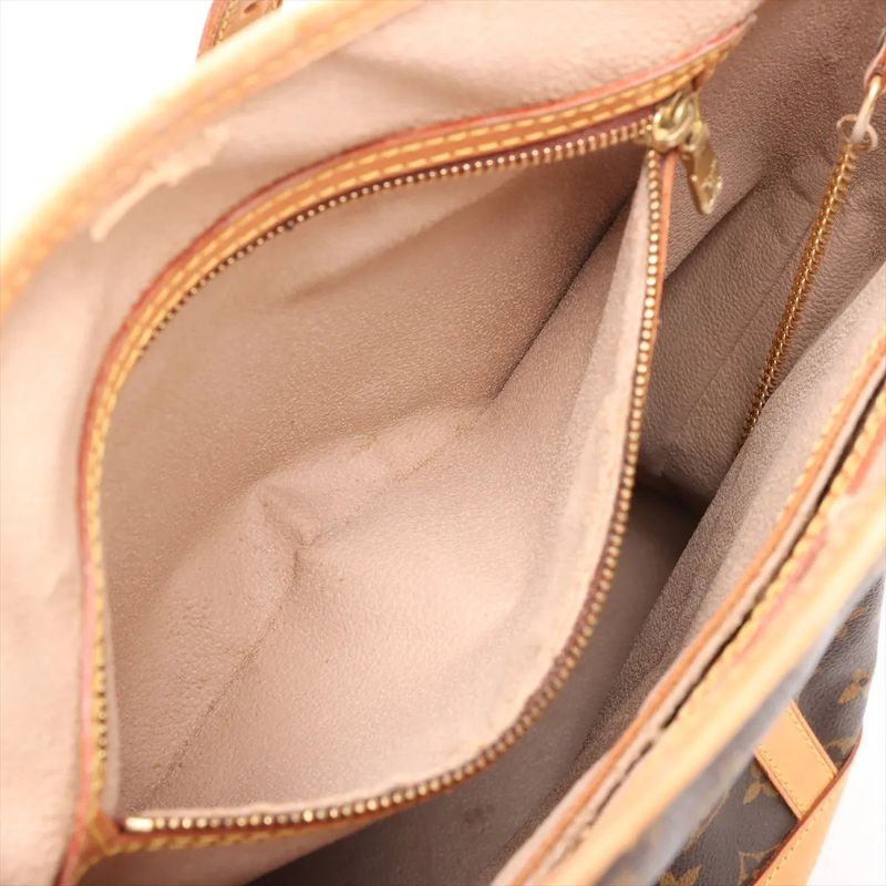 Louis Vuitton Monogram Bucket GM M42236 Leather Tote Bag Shoulder Hand A4