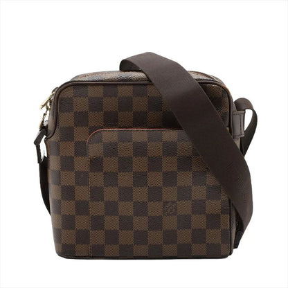 Louis Vuitton Damier Olaf PM N41442 Leather Shoulder Bag Crossbody Messenger