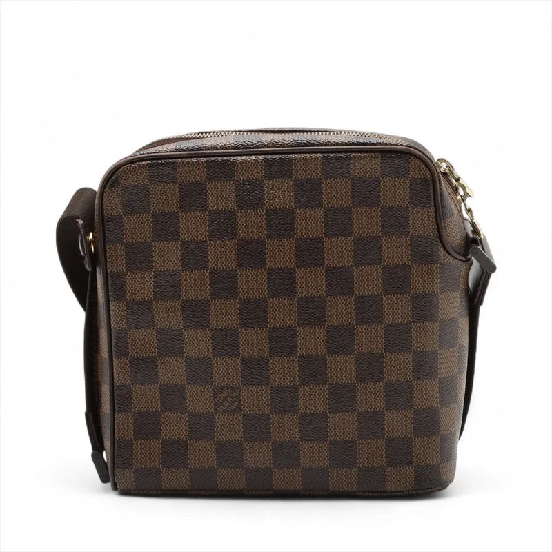 Louis Vuitton Damier Olaf PM N41442 Leather Shoulder Bag Crossbody Messenger