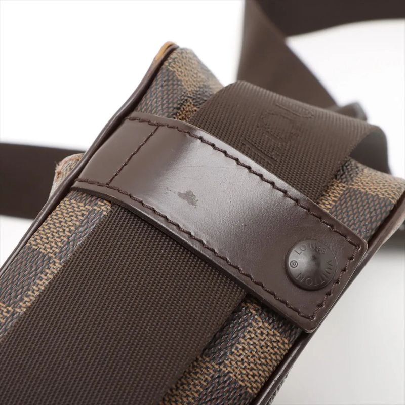 Louis Vuitton Damier Olaf PM N41442 Leather Shoulder Bag Crossbody Messenger