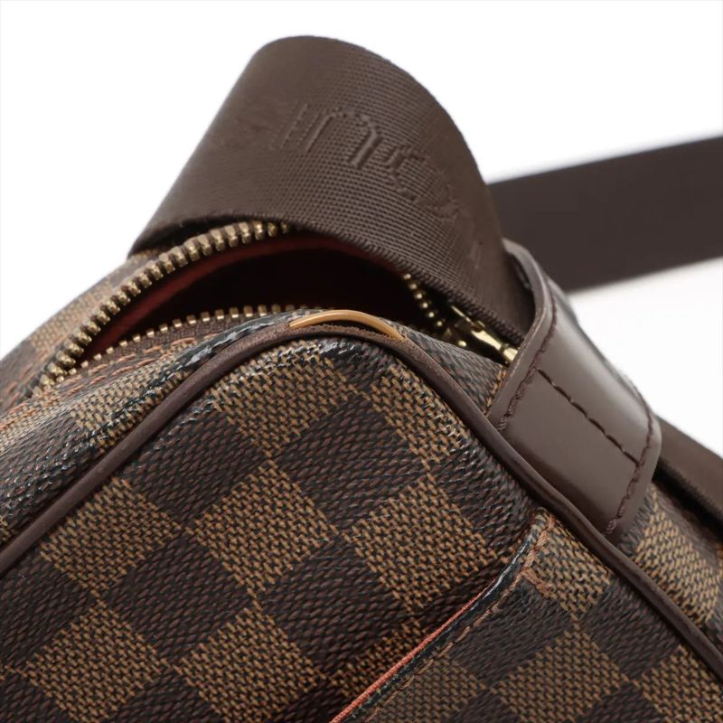 Louis Vuitton Damier Olaf PM N41442 Leather Shoulder Bag Crossbody Messenger