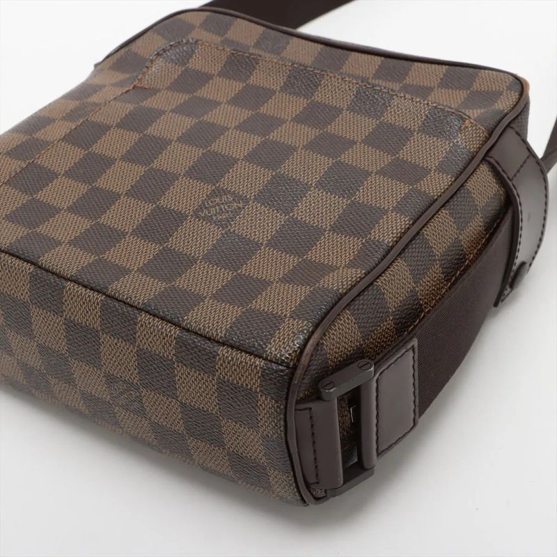 Louis Vuitton Damier Olaf PM N41442 Leather Shoulder Bag Crossbody Messenger