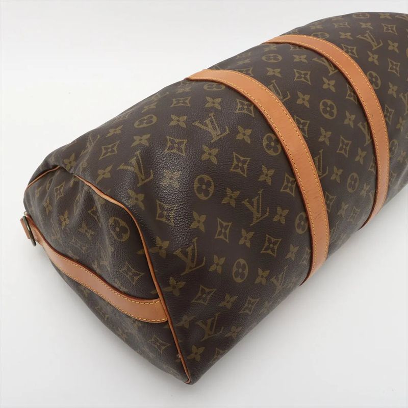 Louis Vuitton Monogram Keepall Bandoliere 45 M41418 2WAY Boston Bag Crossbody