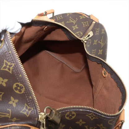 Louis Vuitton Monogram Keepall Bandoliere 45 M41418 2WAY Boston Bag Crossbody