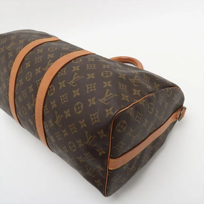 Louis Vuitton Monogram Keepall Bandoliere 45 M41418 2WAY Boston Bag Crossbody