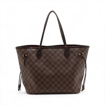 Louis Vuitton Damier Neverfull MM N51105 Leather Tote Bag Shoulder Hand A4