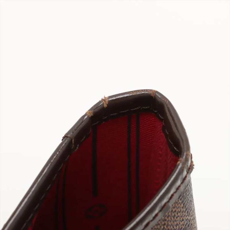 Louis Vuitton Damier Neverfull MM N51105 Leather Tote Bag Shoulder Hand A4