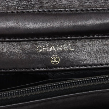 Chanel Authenticity / With Serial Seal Coco Mark Chain Shoulder Wallet Bag