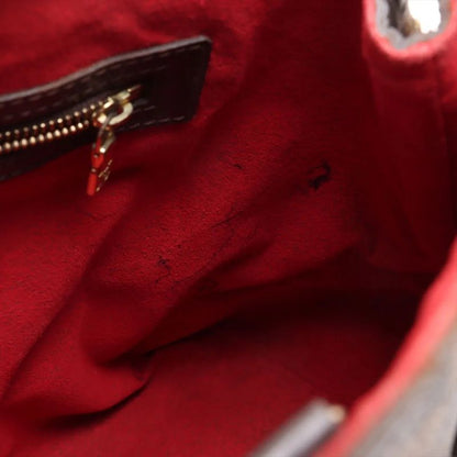 Louis Vuitton Damier Hampstead PM N51205 Leather Tote Bag Shoulder Hand Ladies