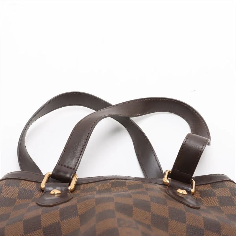 Louis Vuitton Damier Hampstead PM N51205 Leather Tote Bag Shoulder Hand Ladies