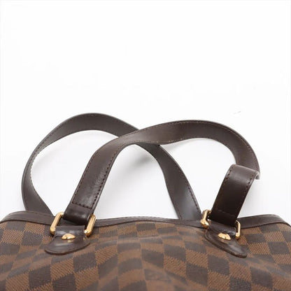 Louis Vuitton Damier Hampstead PM N51205 Leather Tote Bag Shoulder Hand Ladies