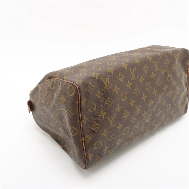 Louis Vuitton Monogram Speedy 35 M41524 Leather Handbag Tote Women's MMM Cx52-5