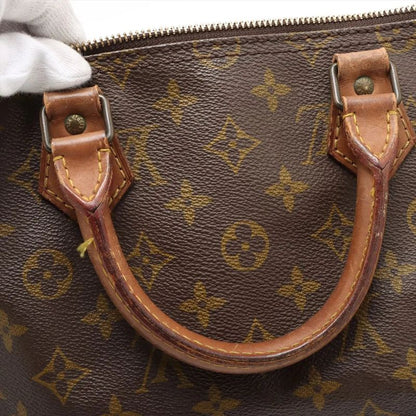 Louis Vuitton Monogram Speedy 35 M41524 Leather Handbag Tote Women's MMM Cx52-5