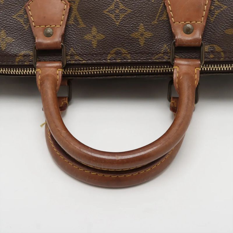 Louis Vuitton Monogram Speedy 35 M41524 Leather Handbag Tote Women's MMM Cx52-5