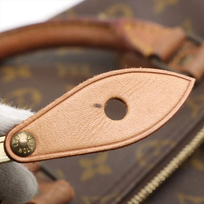 Louis Vuitton Monogram Speedy 35 M41524 Leather Handbag Tote Women's MMM Cx52-5