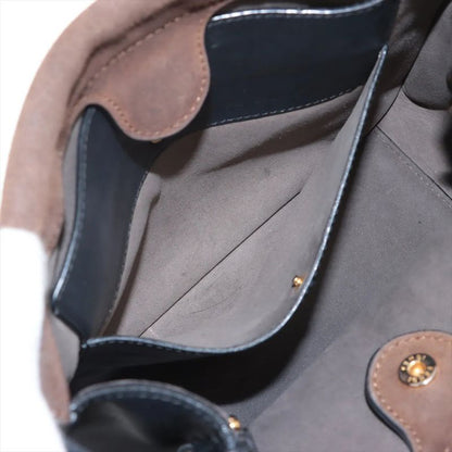 Fendi Flip Medium Leather 2WAY Handbag Crossbody Tote Shoulder Women's MMM