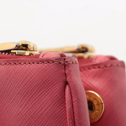 Prada Saffiano Leather 2WAY Handbag Crossbody Tote Shoulder Genuine Leather