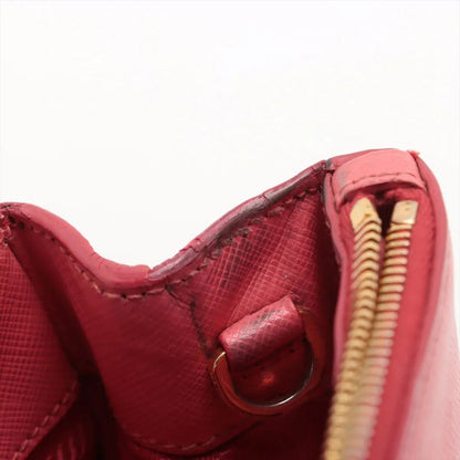 Prada Saffiano Leather 2WAY Handbag Crossbody Tote Shoulder Genuine Leather