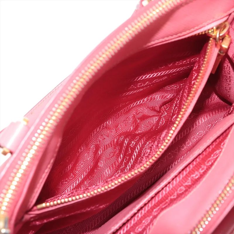 Prada Saffiano Leather 2WAY Handbag Crossbody Tote Shoulder Genuine Leather