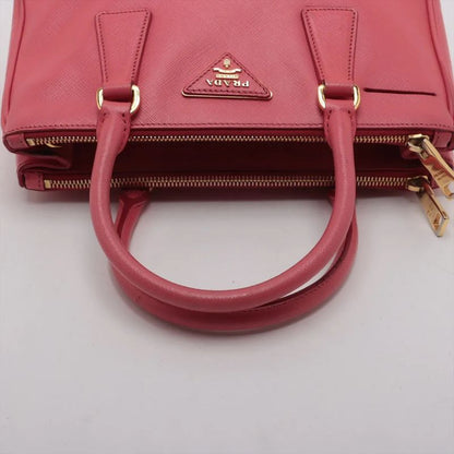 Prada Saffiano Leather 2WAY Handbag Crossbody Tote Shoulder Genuine Leather