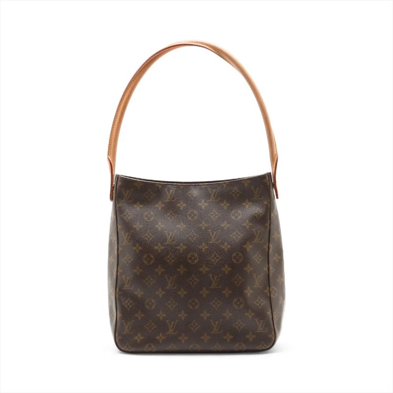Louis Vuitton Monogram Looping GM M51145 Leather Shoulder Bag Shoulder Tote