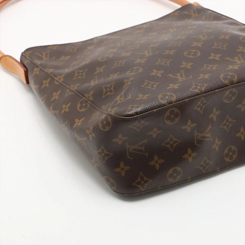 Louis Vuitton Monogram Looping GM M51145 Leather Shoulder Bag Shoulder Tote