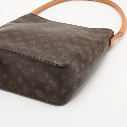 Louis Vuitton Monogram Looping GM M51145 Leather Shoulder Bag Shoulder Tote
