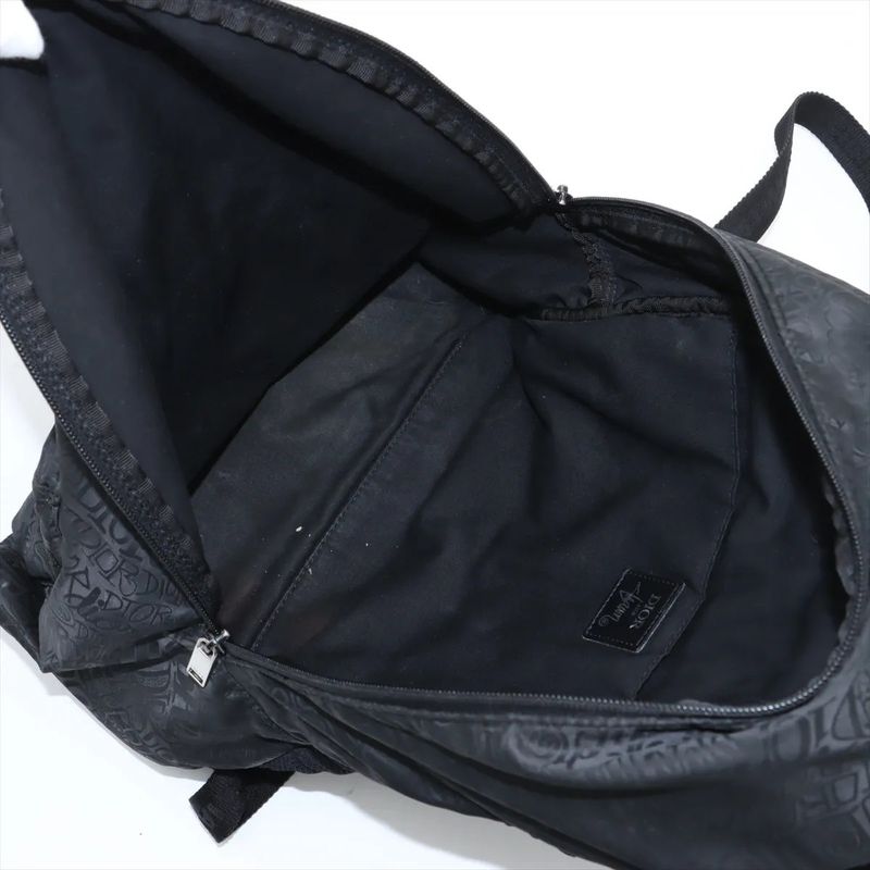 Christian Dior Stussy Collaboration Backpack Sac Backpack Bag Black Men's MMM