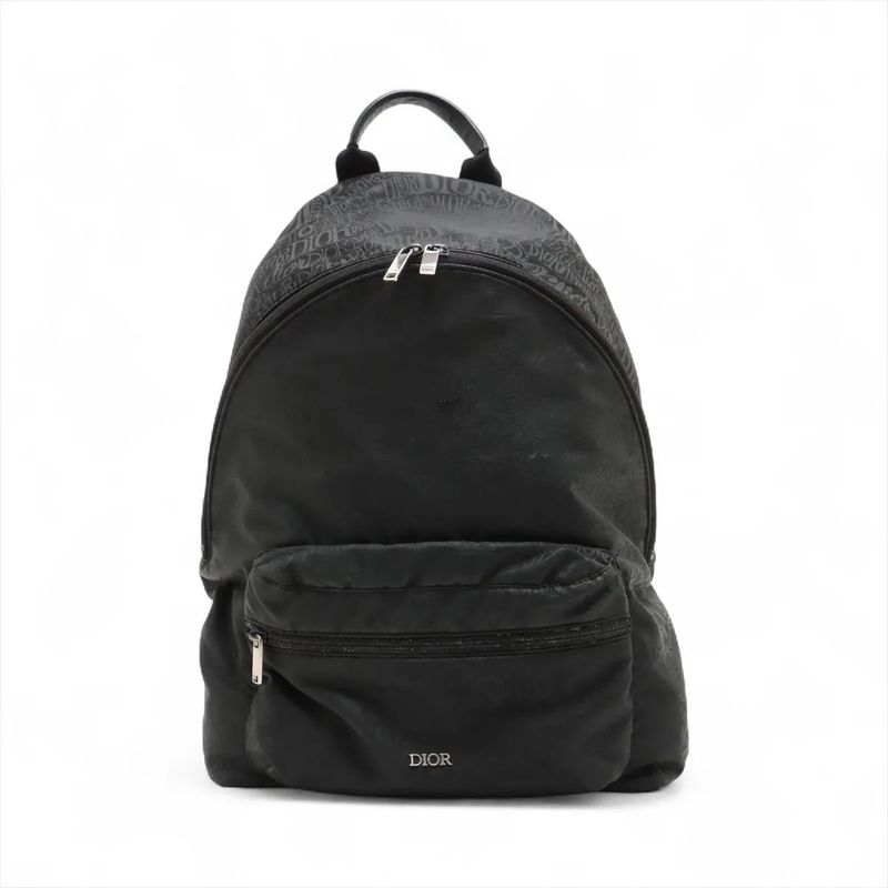 Christian Dior Stussy Collaboration Backpack Sac Backpack Bag Black Men's MMM