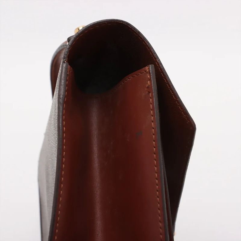 Louis Vuitton Monogram Monceau M51185 Leather 2WAY Shoulder Bag Crossbody Hand