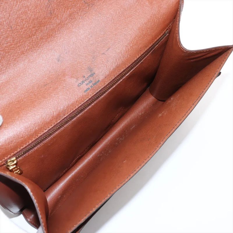 Louis Vuitton Monogram Monceau M51185 Leather 2WAY Shoulder Bag Crossbody Hand