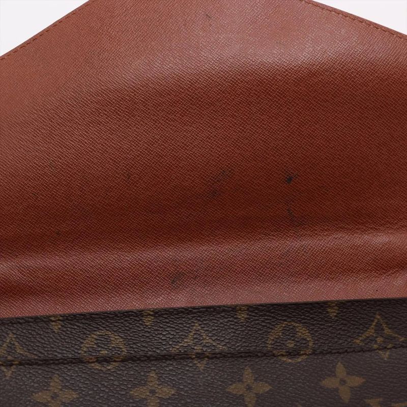 Louis Vuitton Monogram Monceau M51185 Leather 2WAY Shoulder Bag Crossbody Hand