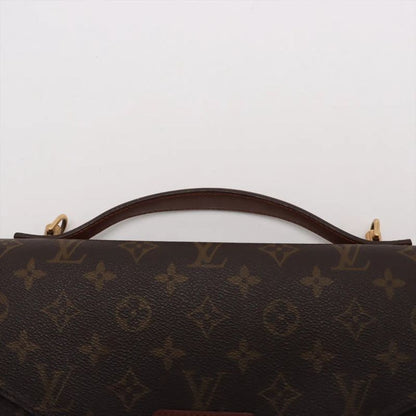 Louis Vuitton Monogram Monceau M51185 Leather 2WAY Shoulder Bag Crossbody Hand