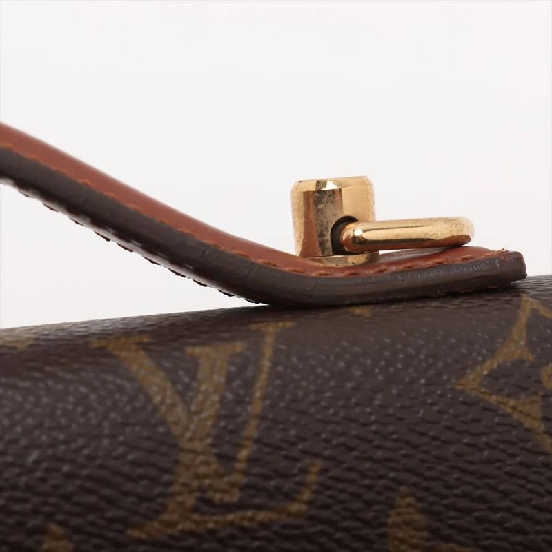 Louis Vuitton Monogram Monceau M51185 Leather 2WAY Shoulder Bag Crossbody Hand